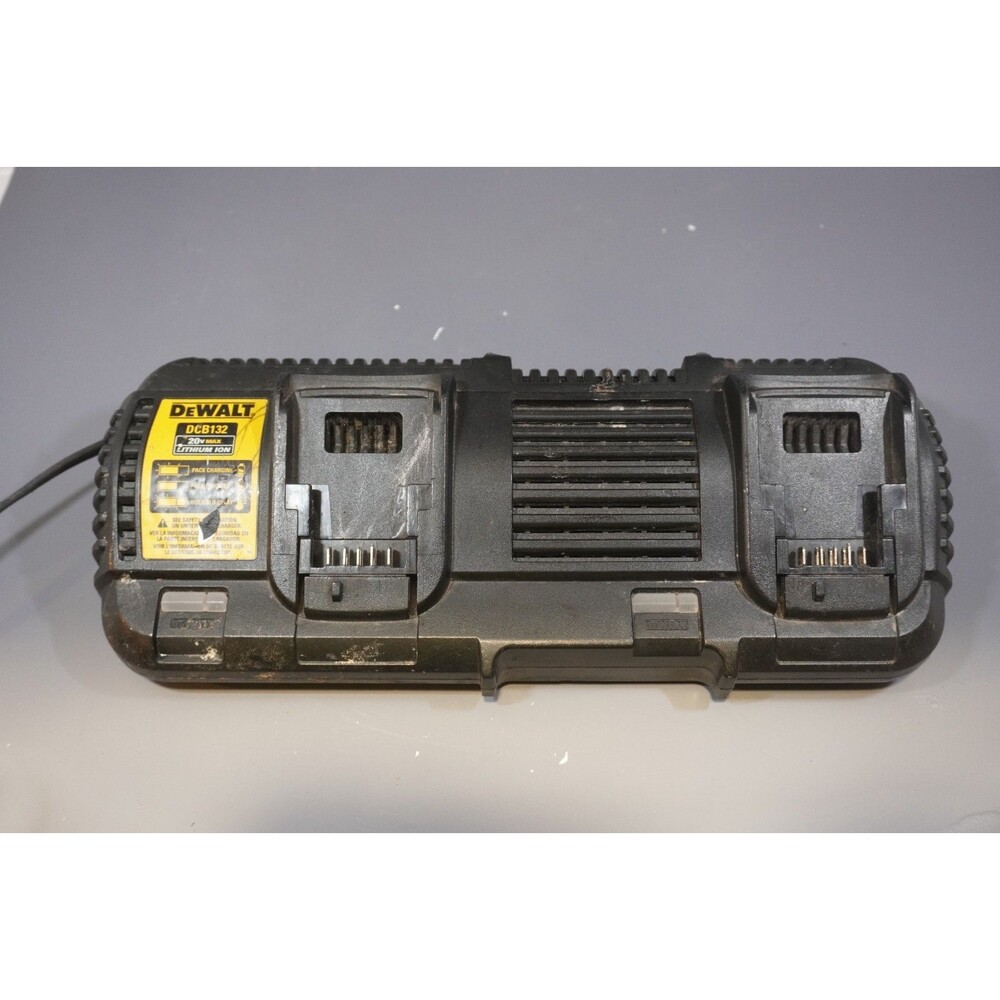 DEWALT DCB132 Multi-Voltage Dual Port Charger 220V 12V / 20V/ 60V Compatible